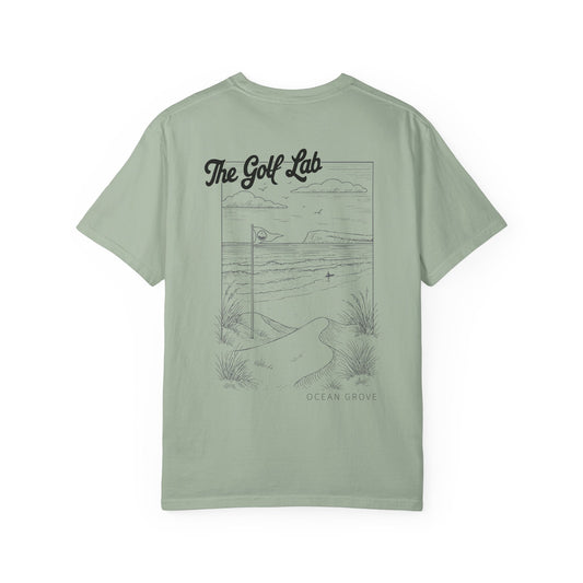 Golf Lab Course Sketch T-Shirt — Coastal Golf Graphic Tee