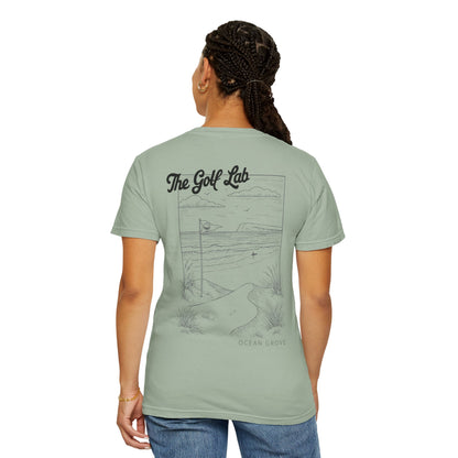 Golf Lab Course Sketch T-Shirt — Coastal Golf Graphic Tee