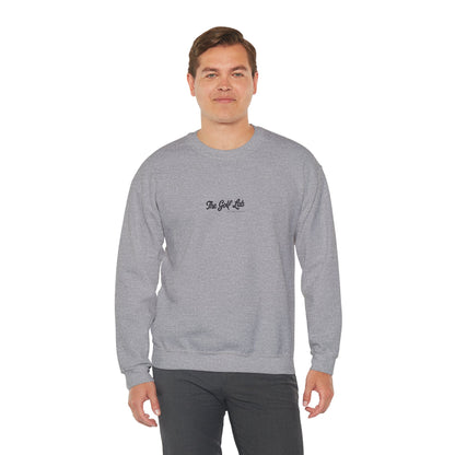 Golf Lab Crewneck Sweatshirt – Minimal Coastal Golf Graphic