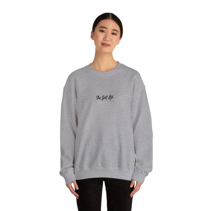 Golf Lab Crewneck Sweatshirt – Minimal Coastal Golf Graphic