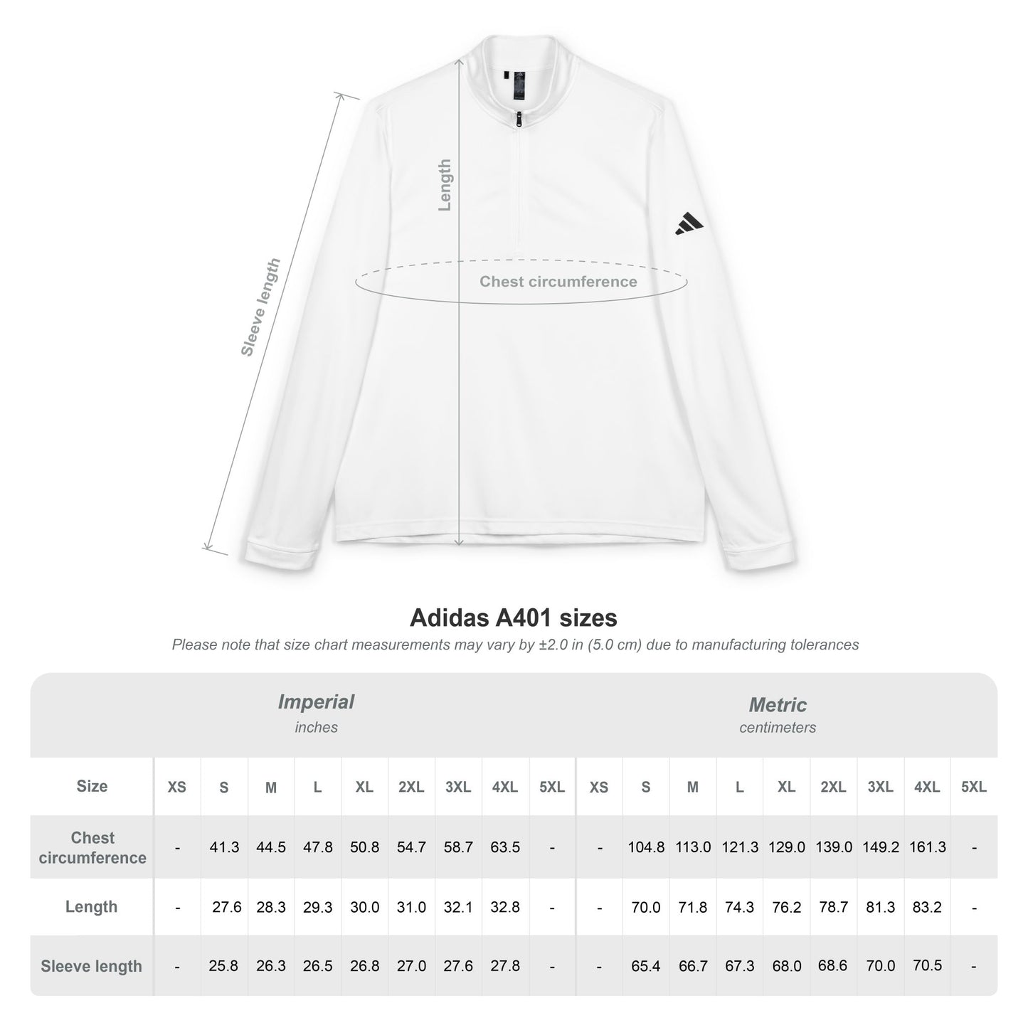 Embroidered Quarter-Zip Pullover — adidas® Performance Heather